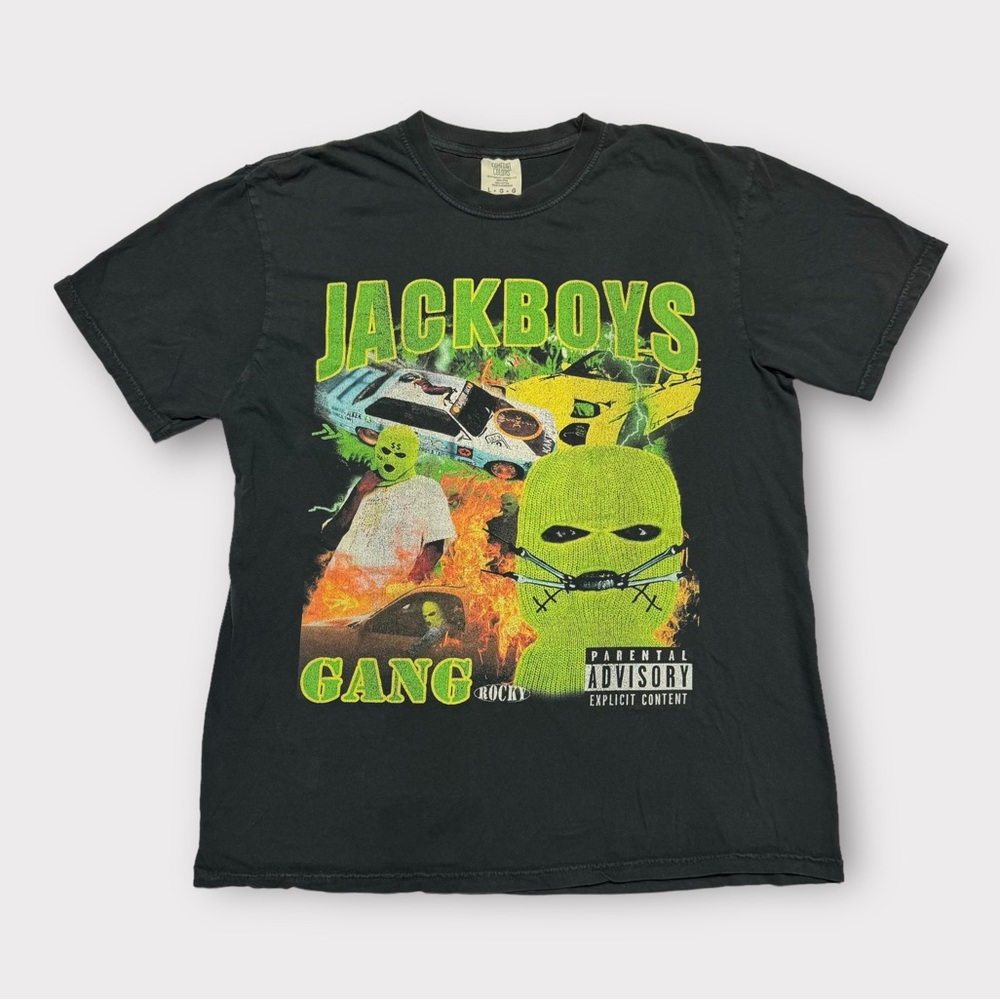 Tシャツ・カットソー Travis Scott JACKBOYS Racing T-shirt Travis Scott Cactus Jack x Fox Racing Jackboys B3 T-shirt